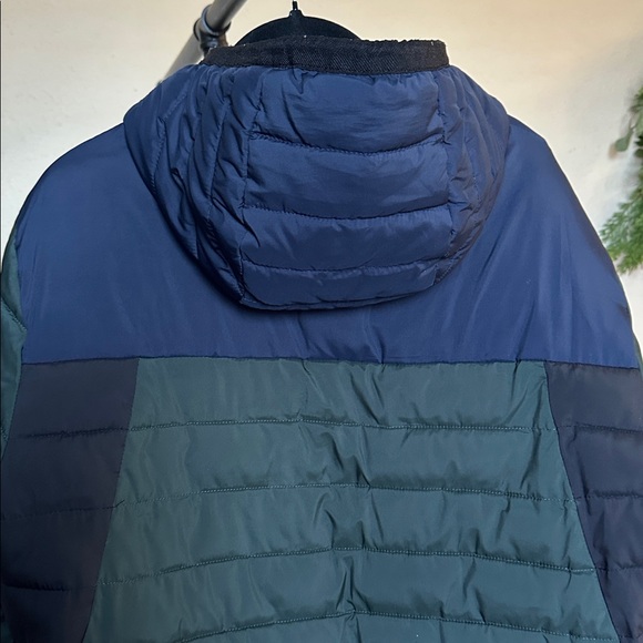 Scotch and Soda hooded puffer jacket green size L - Picture 5 of 15